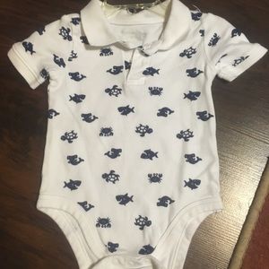 🐾Adorable sea creature onesie polo🐾